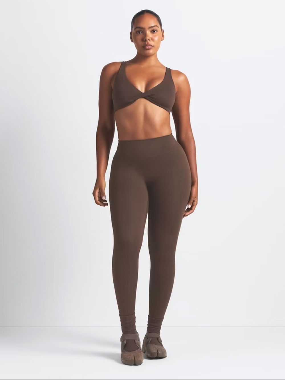 NWT Nike X SKIMS Legging Dark Sepia